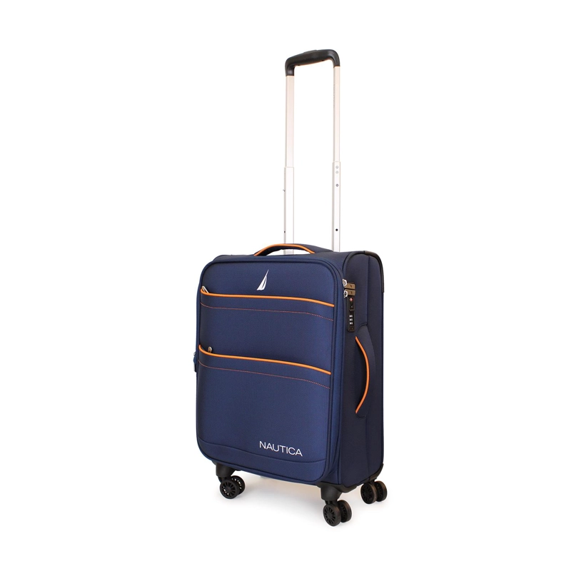 PACK 2 MALETAS BLANDAS DE TELA S+L NAUTICA LISBOA 10K Y 23K AZUL - 4