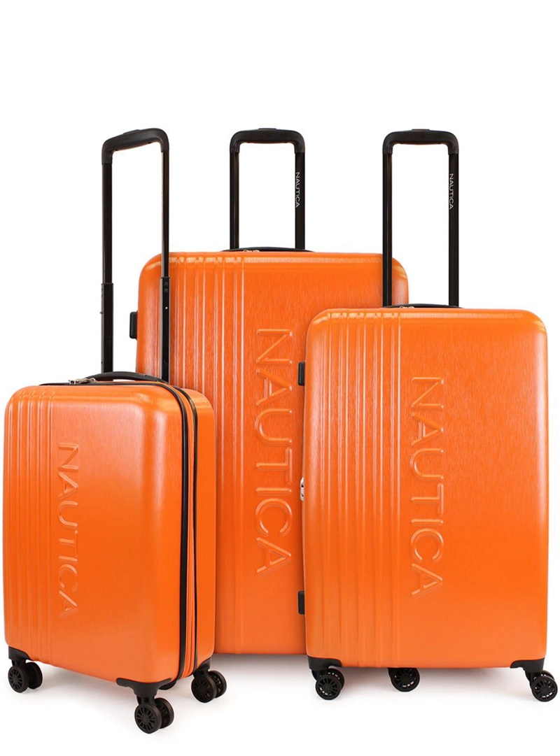 SET DE 3 MALETAS S+M+L NAUTICA SUMMER ORANGE - 1