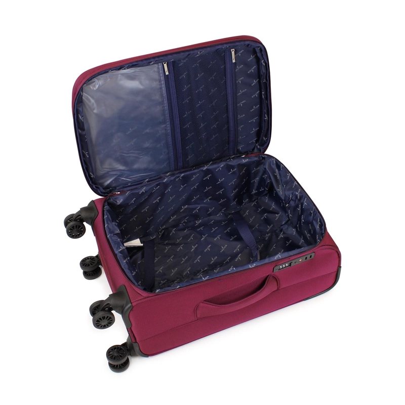 MALETA BLANDA DE TELA S DE CABINA NAUTICA MARBELLA 10KG BURDEO - 2