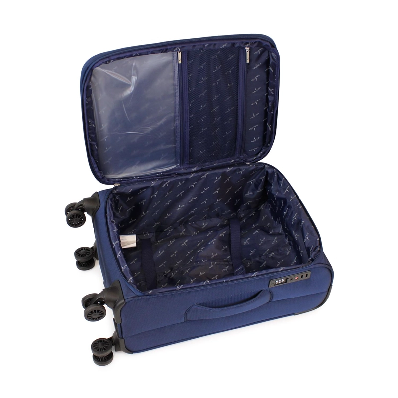 MALETA BLANDA  DE TELA S DE CABINA NAUTICA MARBELLA 10KG AZUL - 2