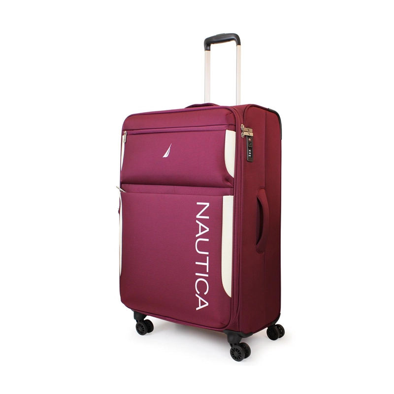 MALETA BLANDA DE TELA GRANDE NAUTICA MARBELLA L 23KG BURDEO - 6