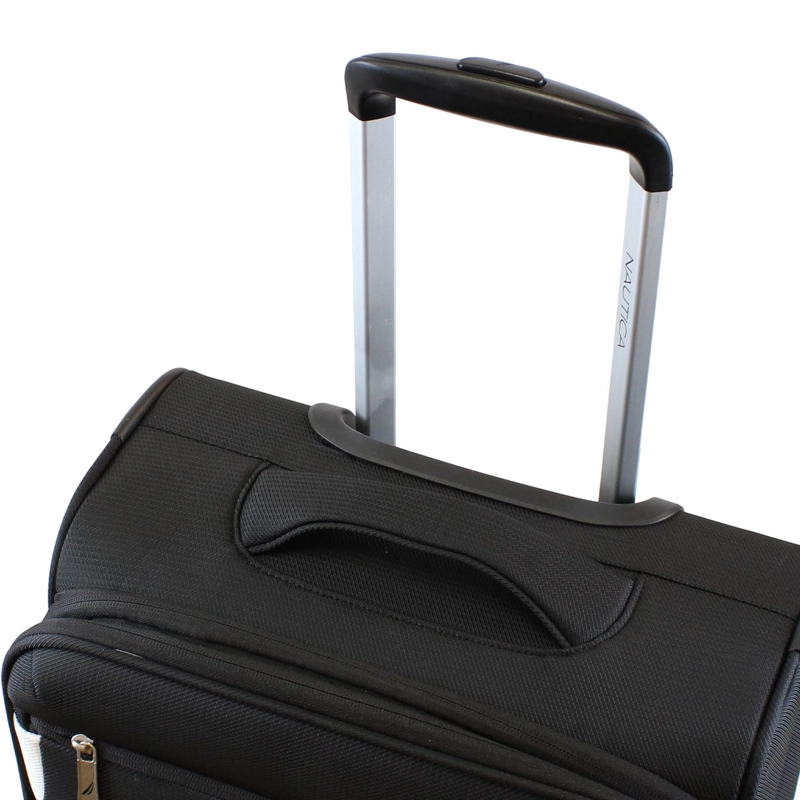 MALETA BLANDA DE TELA GRANDE NAUTICA MARBELLA L 23KG NEGRA - 4