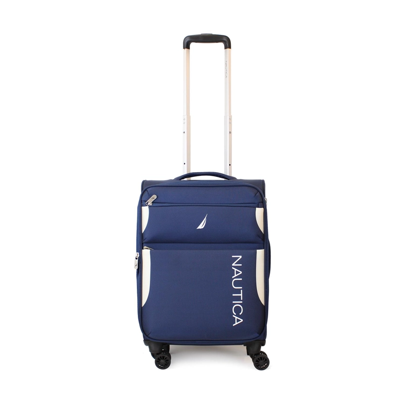 SET DE 3 MALETAS BLANDAS DE TELA S+M+L NAUTICA MARBELLA AZUL - 3