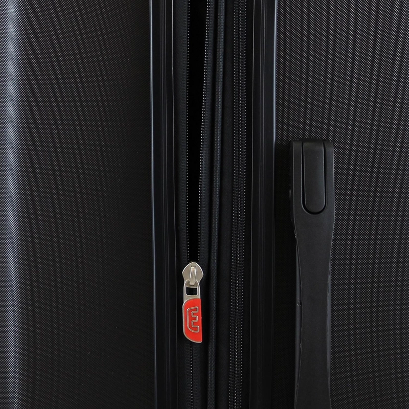 MALETA MEDIANA OLYMPIA 20KG NEGRA-AZUL - 7