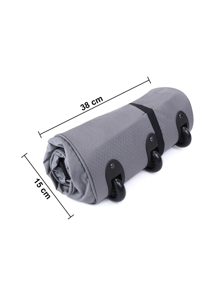 PACK 2 BOLSOS F GOLIAT XL ENROLLABLE 130LTS NEGRO Y GRIS - 3