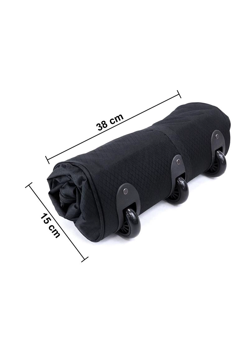 PACK 2 BOLSOS F GOLIAT XL ENROLLABLE 130LTS NEGRO Y GRIS - 7