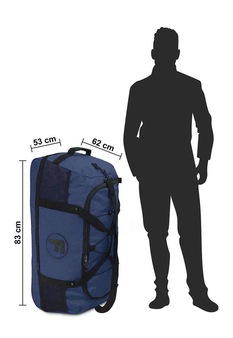 PACK 2 BOLSOS F GOLIAT XL ENROLLABLE 130LTS NEGRO Y AZUL - 2