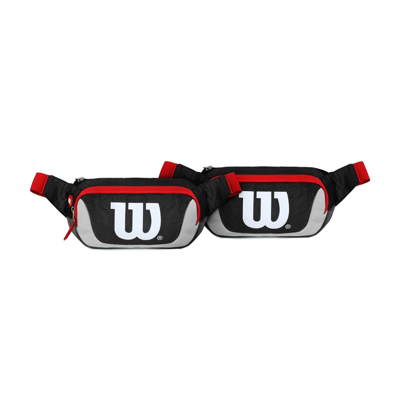 PACK WILSON 2 BANANOS DELTA NEGRO-GRIS - 1