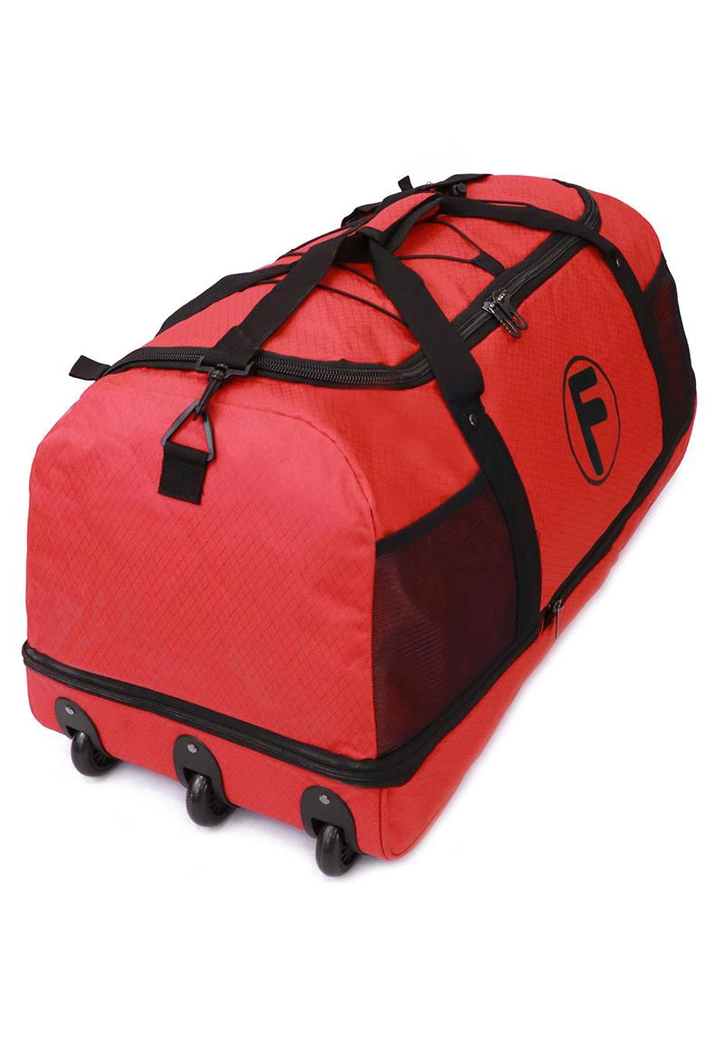 PACK 2 BOLSOS F GOLIAT XL ENROLLABLE 130LTS NEGRO Y ROJO - 5