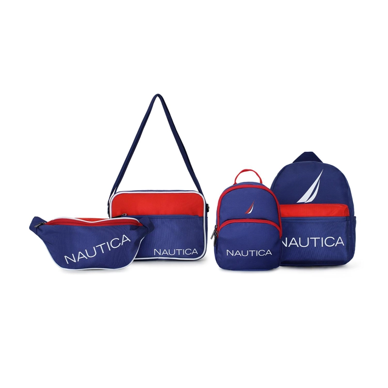 PACK NAUTICA MOCHILA PARVUS Y ORION + BANANO KAPPA + BOLSO PERSEO AZUL - 1