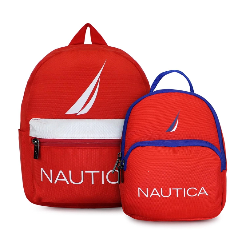 PACK NAUTICA 2 MOCHILAS PARVUS Y ORION ROJA - 1