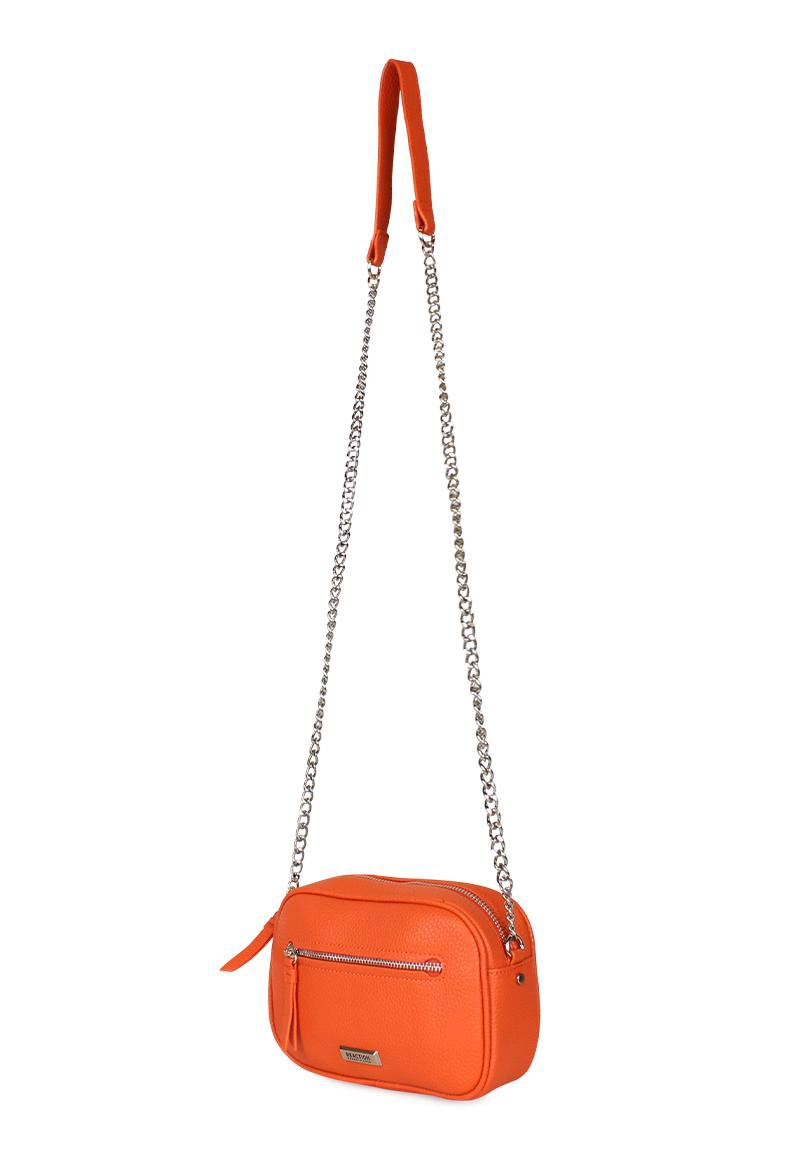 PACK KENNETH COLE CARTERA CALIXTA + BILLETERA DE MUJER BESSIE ORANGE - 3