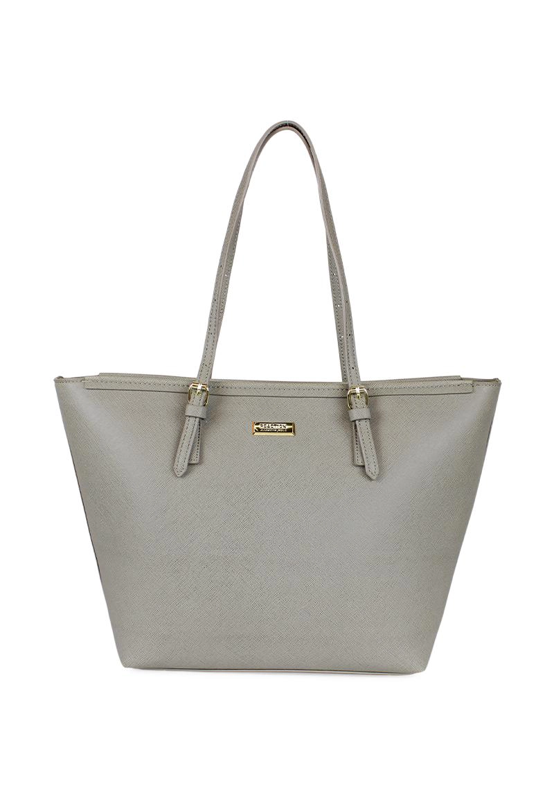 PACK KENNETH COLE CARTERA TEMPO GRIS + PAÑUELO ONI NEGRO - 2