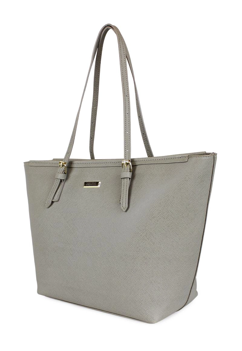 PACK KENNETH COLE CARTERA TEMPO GRIS + PAÑUELO ONI NEGRO - 3