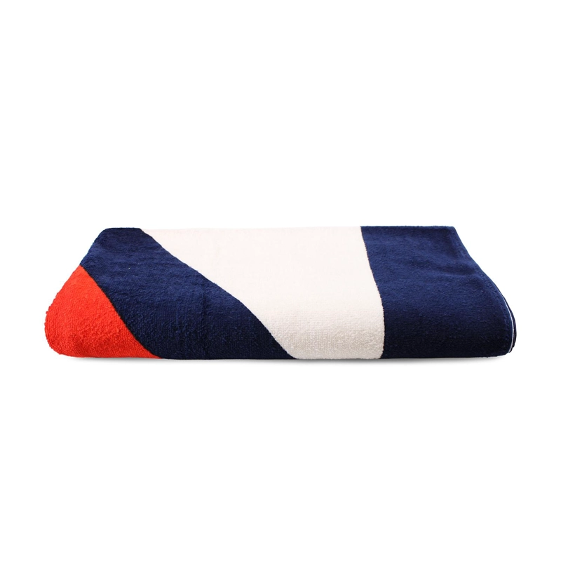 TOALLA DE PLAYA NAUTICA 100% ALGODON 160X80 DISEÑO N TRICOLOR - 3