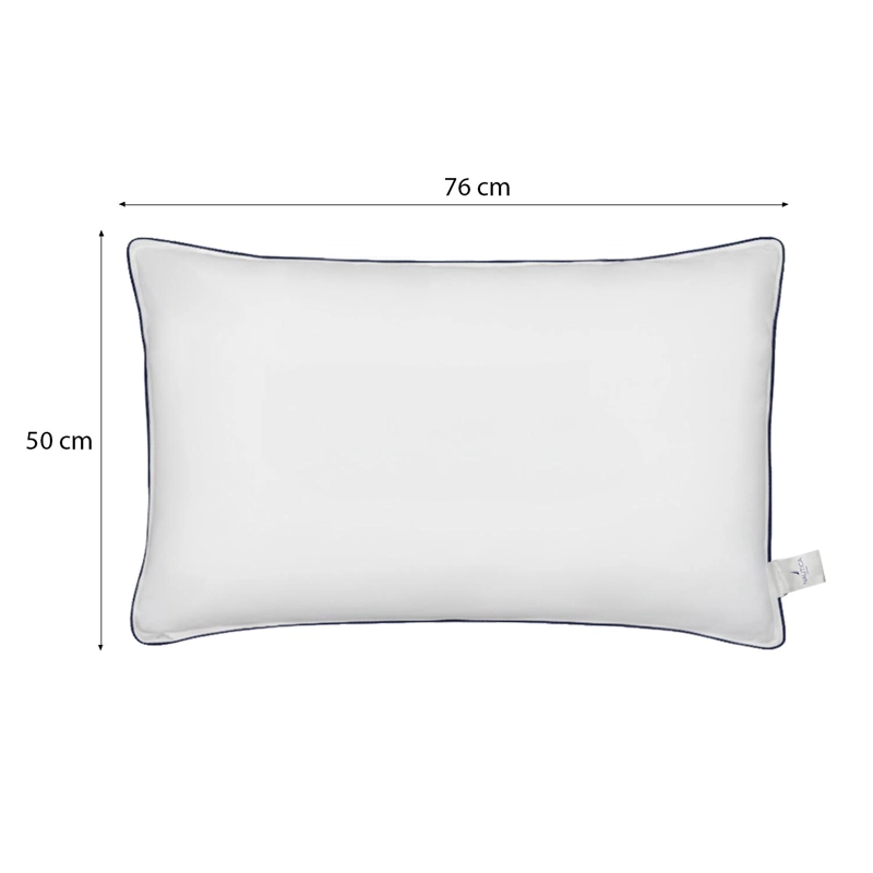 ALMOHADA NAUTICA QUEEN 50X76CM HIPOALERGE NICA SUAVE - 3