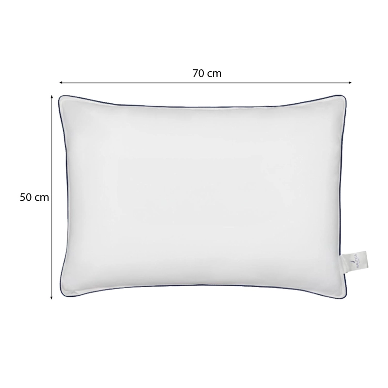 ALMOHADA NAUTICA ESTANDAR 50X70CM HIPOALERGE NICA - SUAVE - 3
