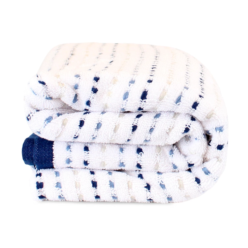 TOALLA DE BAÑO STRIPE NAUTICA HOME 100% ALGODON76X137CM BLANCA - 4