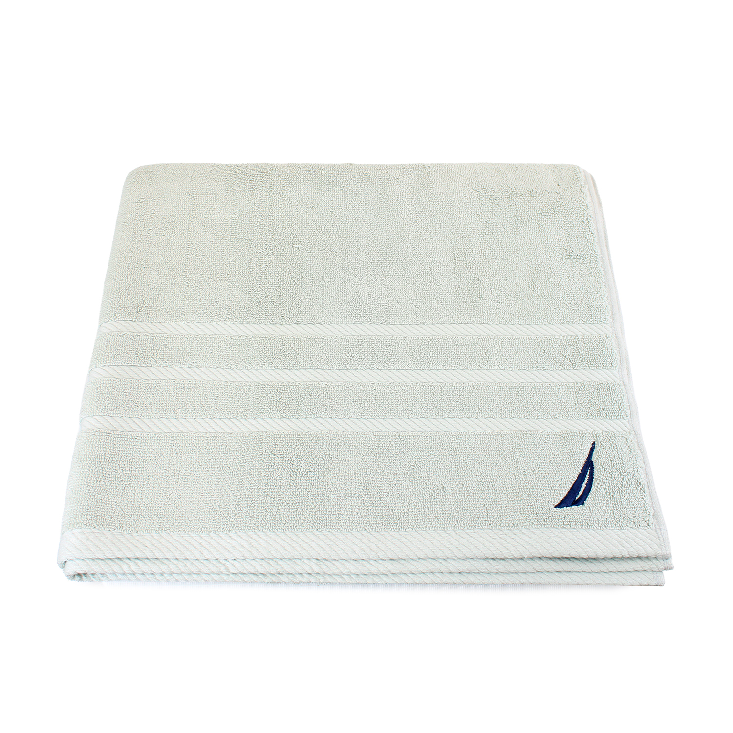 TOALLA DE BAÑO CUERPO NAUTICA HOME 100% ALGODON 76X137CM GRIS CLARO - 5