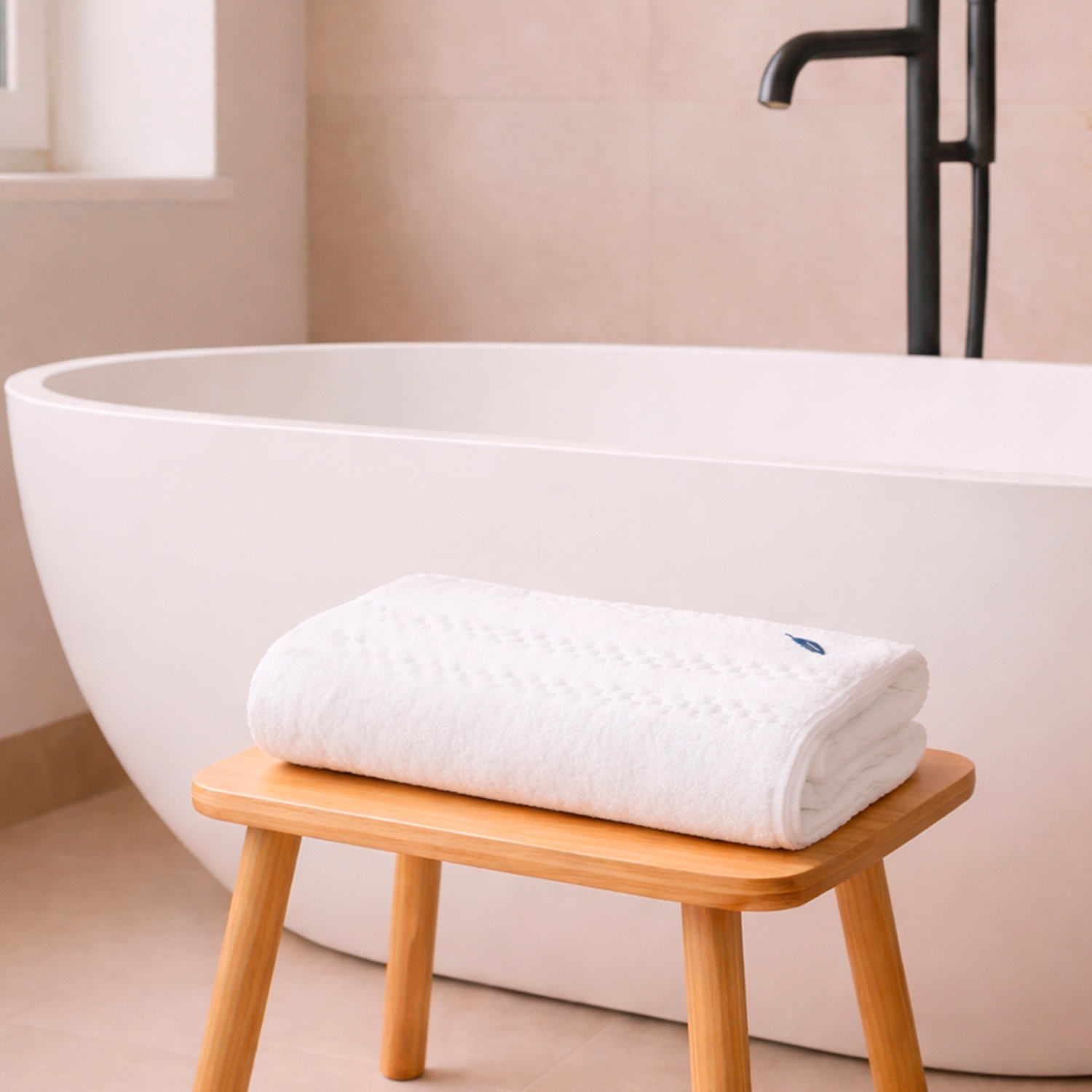 TOALLA DE BAÑO CUERPO SIGNATURE NAUTICA HOME 100% ALGODON 69X137CM - 1