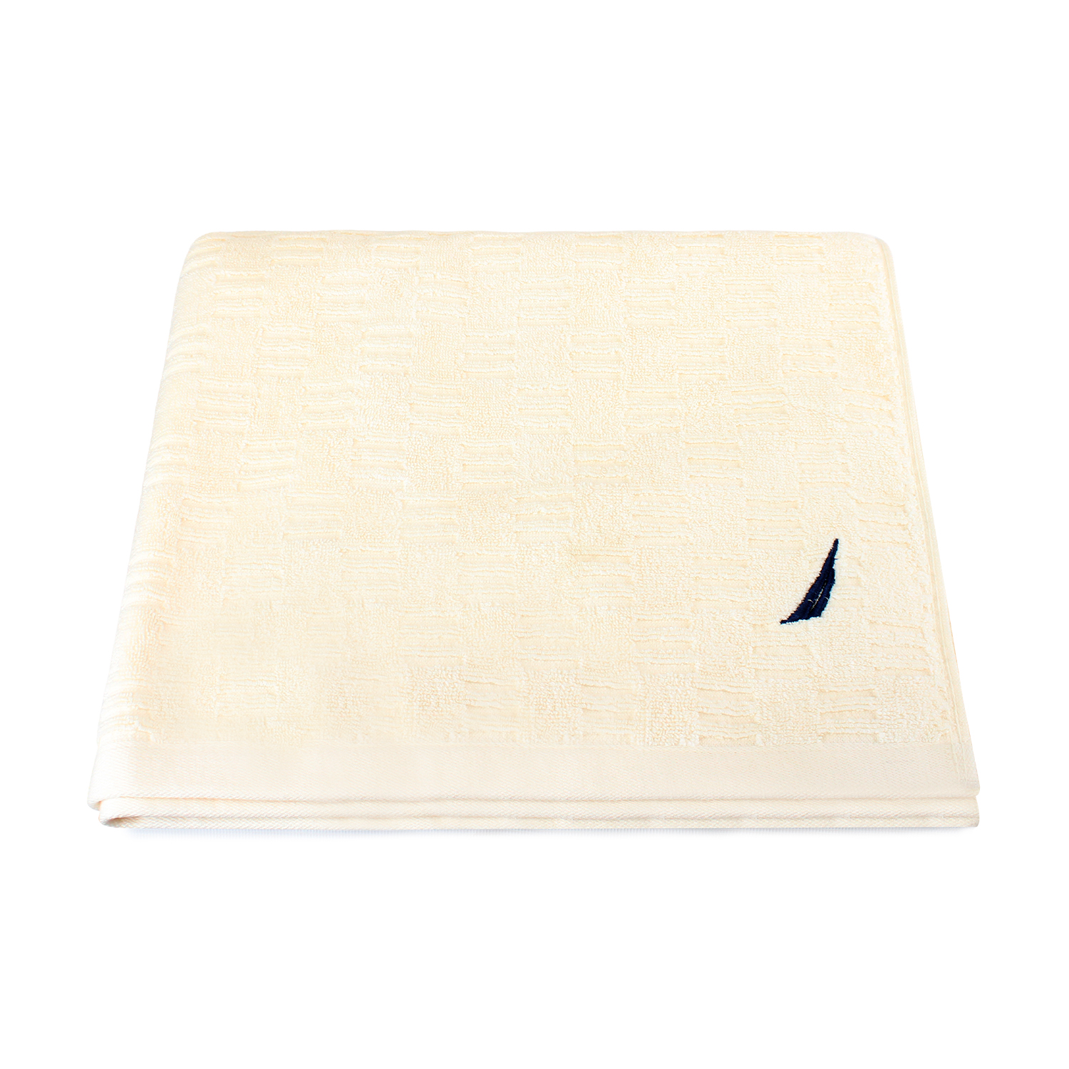 TOALLA DE BAÑO CUERPO SAVOY NAUTICA HOME 76X137CM 100% ALGODON ULTRA SUAVE CREMA - 5
