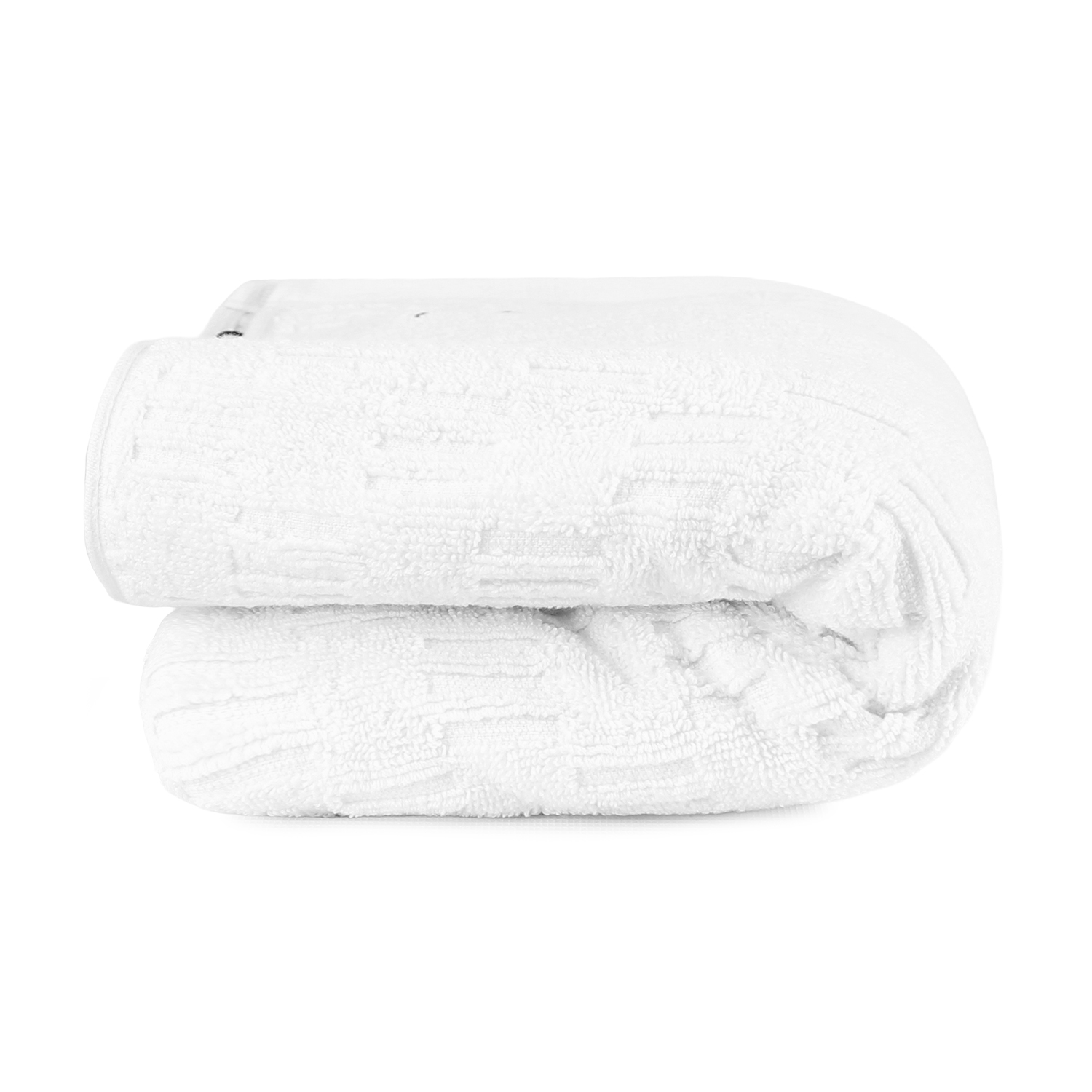 TOALLA DE BAÑO CUERPO SAVOY NAUTICA HOME 76X137CM 100% ALGODON ULTRA SUAVE BLANCA - 4