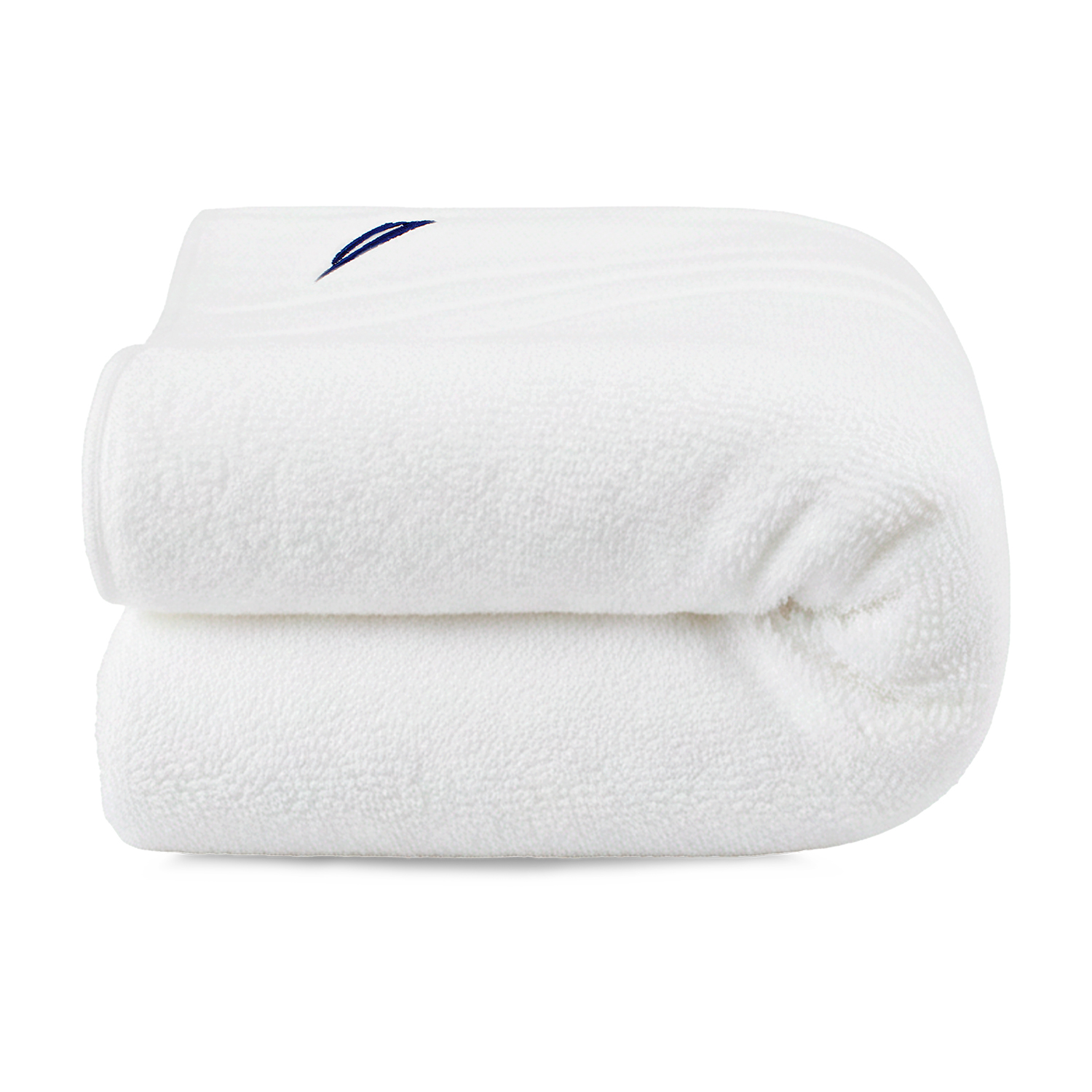 TOALLA DE BAÑO CUERPO NAUTICA HOME 100% ALGODON 76X137CM BLANCA - 4