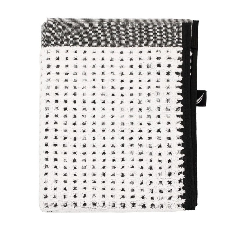 TOALLA DE MANOS MARA NAUTICA HOME 40X60 BLANCA-NEGRA - 4