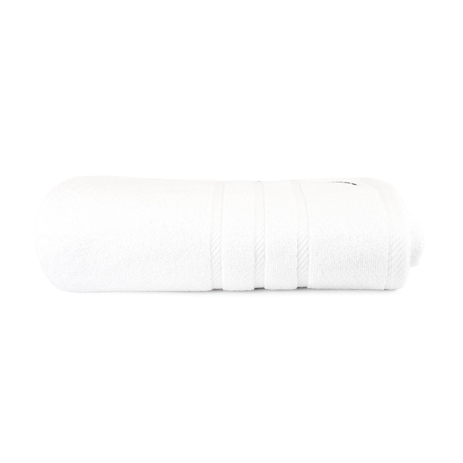 PACK 2 TOALLAS DE BAÑO NAUTICA HOME 100% ALGODON 76X137CM BLANCA - 4