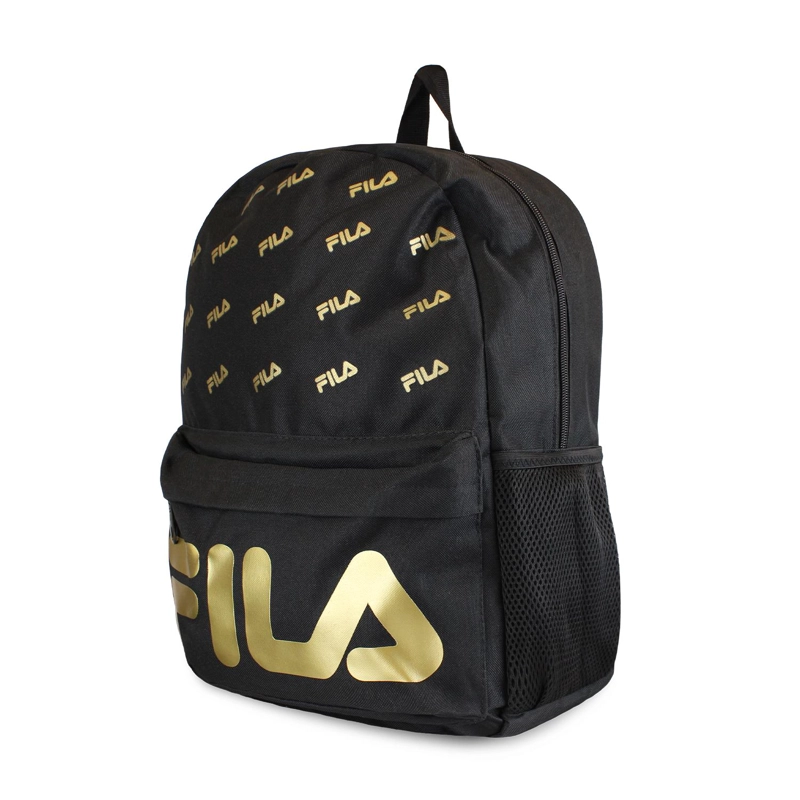 MOCHILA FILA URBANIX 16LTS NEGRO-DORADO - 2