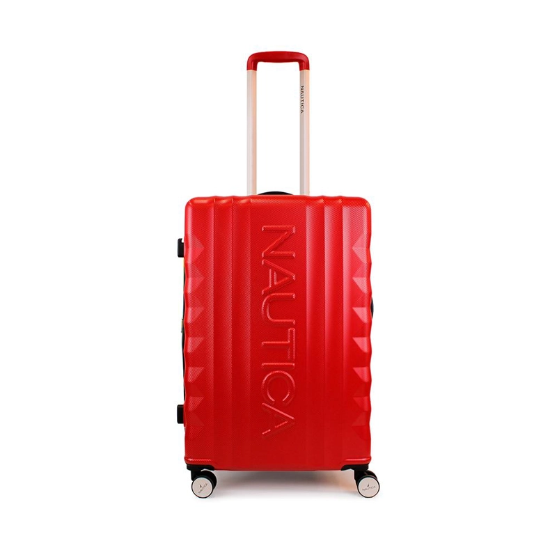 MALETA MEDIANA NAUTICA M 20KG POLONIA ROJA - 1