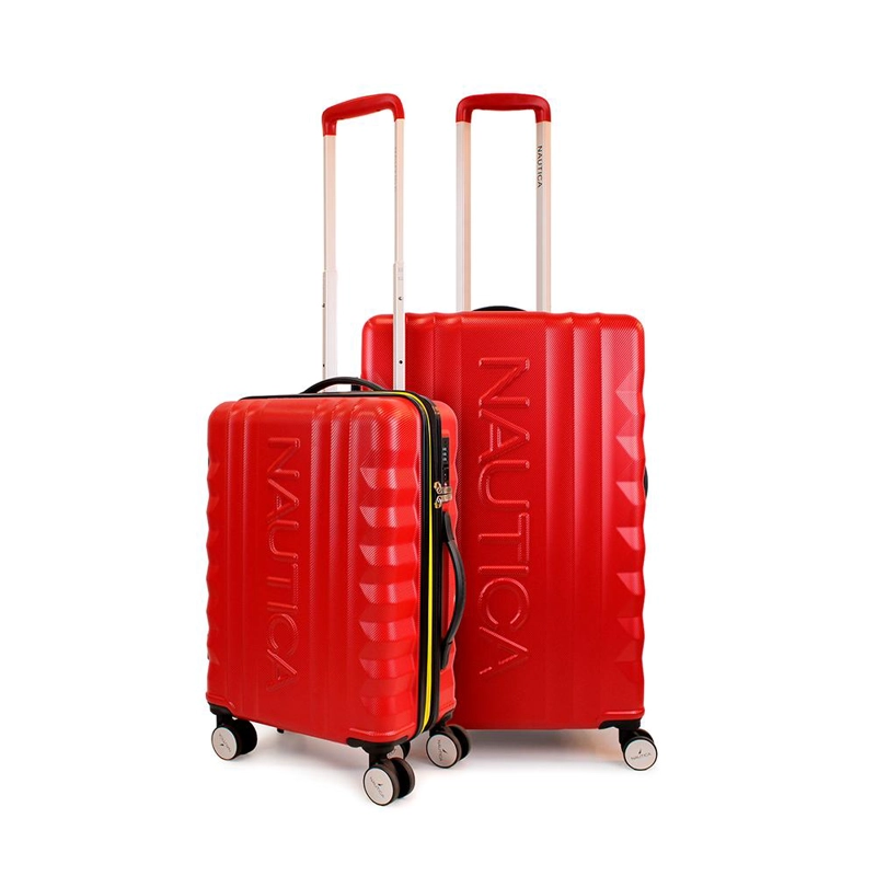 PACK 2 MALETAS NAUTICA S+M POLONIA 10KG Y 20KG ROJA - 1