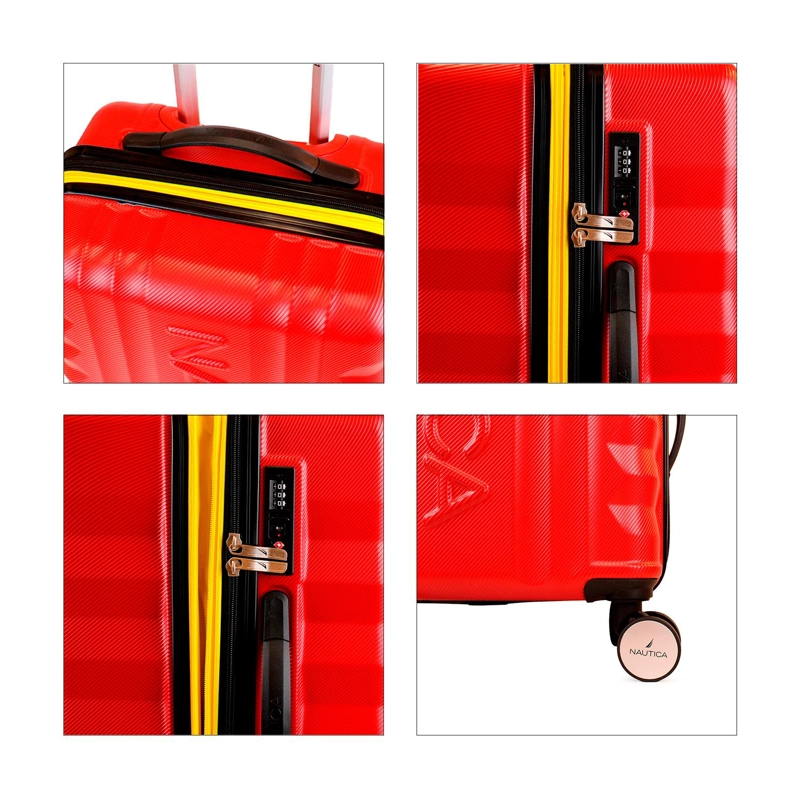 PACK 2 MALETAS NAUTICA S+L POLONIA 10KG Y 23KG ROJA - 3