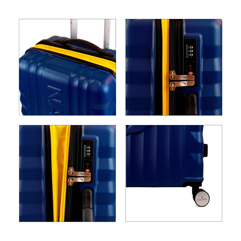 PACK 2 MALETAS NAUTICA S+L POLONIA 10KG Y 23KG AZUL - 3
