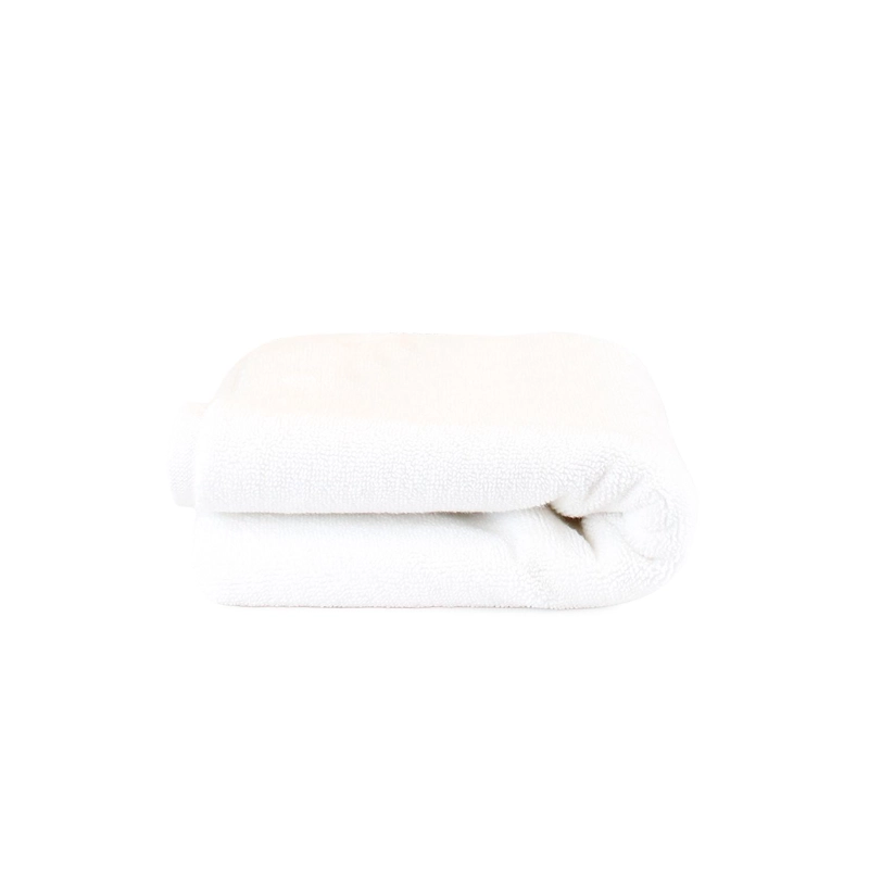 TOALLA PARA MANOS NAUTICA 100% ALGODON TEXTURA ESPONJOSA BLANCA - 4