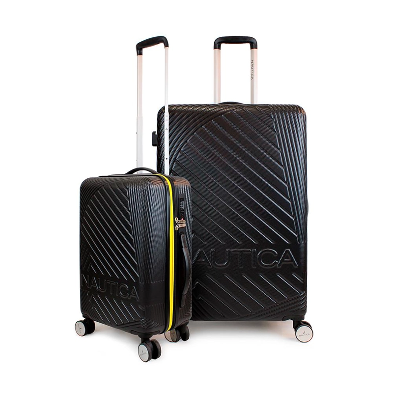 PACK 2 MALETAS NAUTICA S+L BAHAMAS 10KG Y 23KG NEGRA - 1