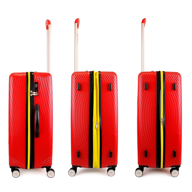 PACK 2 MALETAS NAUTICA S+M BAHAMAS 10KG Y 20KG ROJA - 5