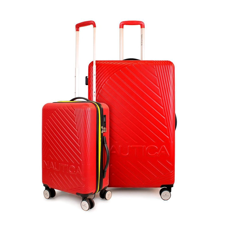 PACK 2 MALETAS NAUTICA S+L BAHAMAS 10KG Y 23KG ROJA - 1