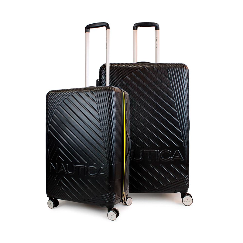 PACK 2 MALETAS NAUTICA M+L BAHAMAS 20KG Y 23KG NEGRA - 1