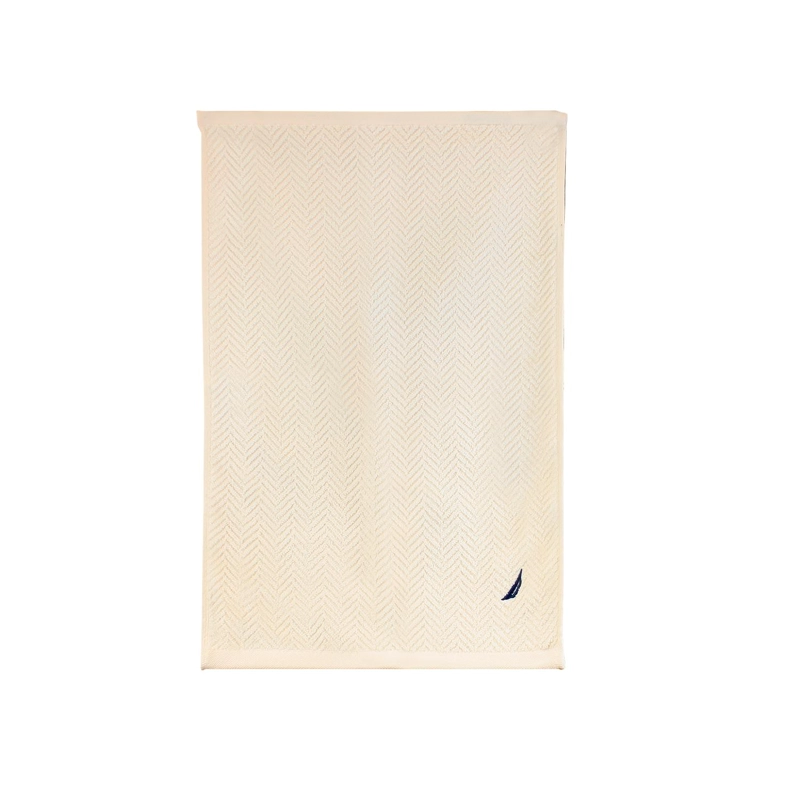TOALLA PARA MANOS VIS NAUTICA 100% ALGODON ALTA CALIDAD 30X50CM CREMA - 2