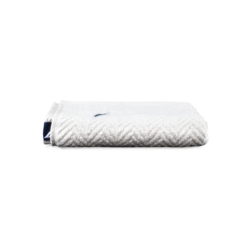 TOALLA PARA MANOS VIS NAUTICA 100% ALGODON ALTA CALIDAD 30X50CM BLANCA - 3