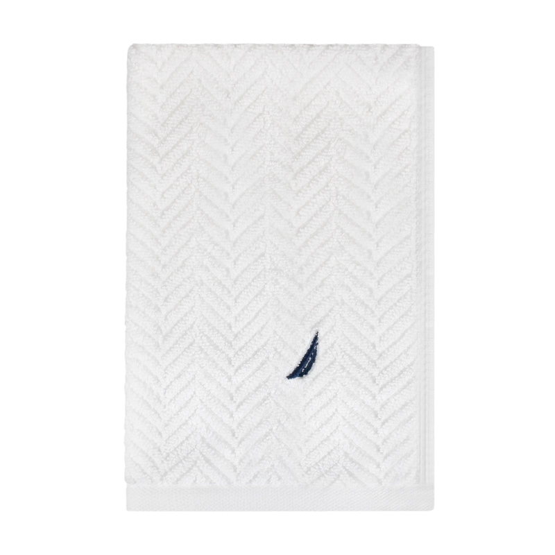 TOALLA DE CARA VIS NAUTICA 100% ALGODON 30X50CM PIELES SENSIBLES BLANCO - 4