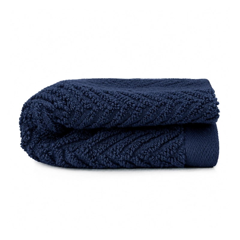 TOALLA DE CARA VIS NAUTICA 100% ALGODON 30X50CM PIELES SENSIBLES AZUL MARINO - 2