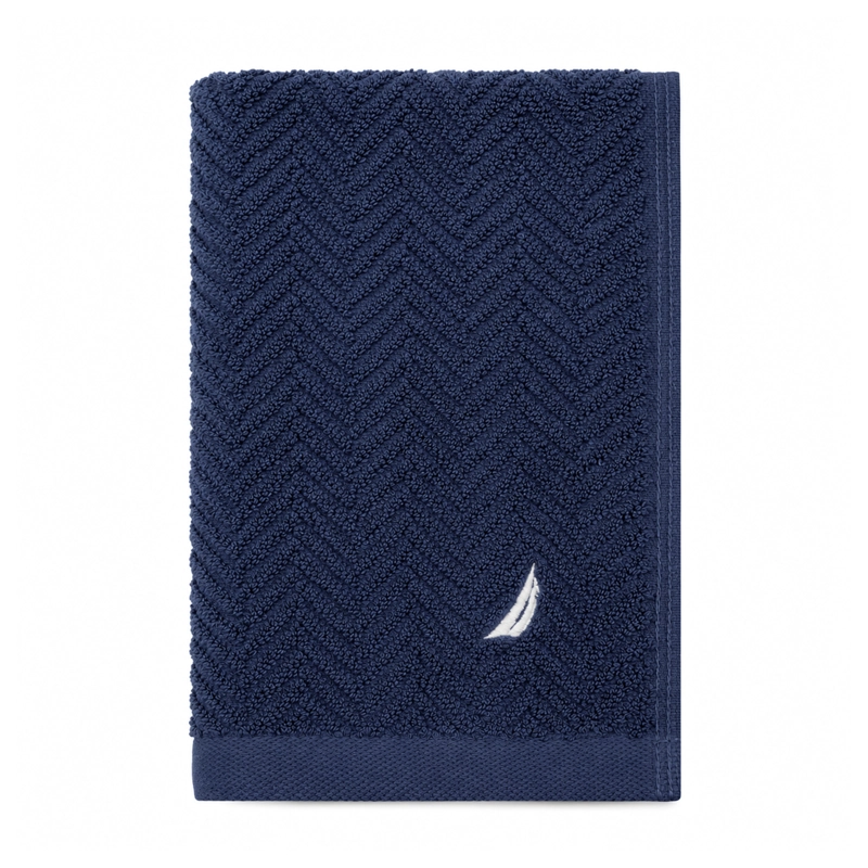 TOALLA DE CARA VIS NAUTICA 100% ALGODON 30X50CM PIELES SENSIBLES AZUL MARINO - 4