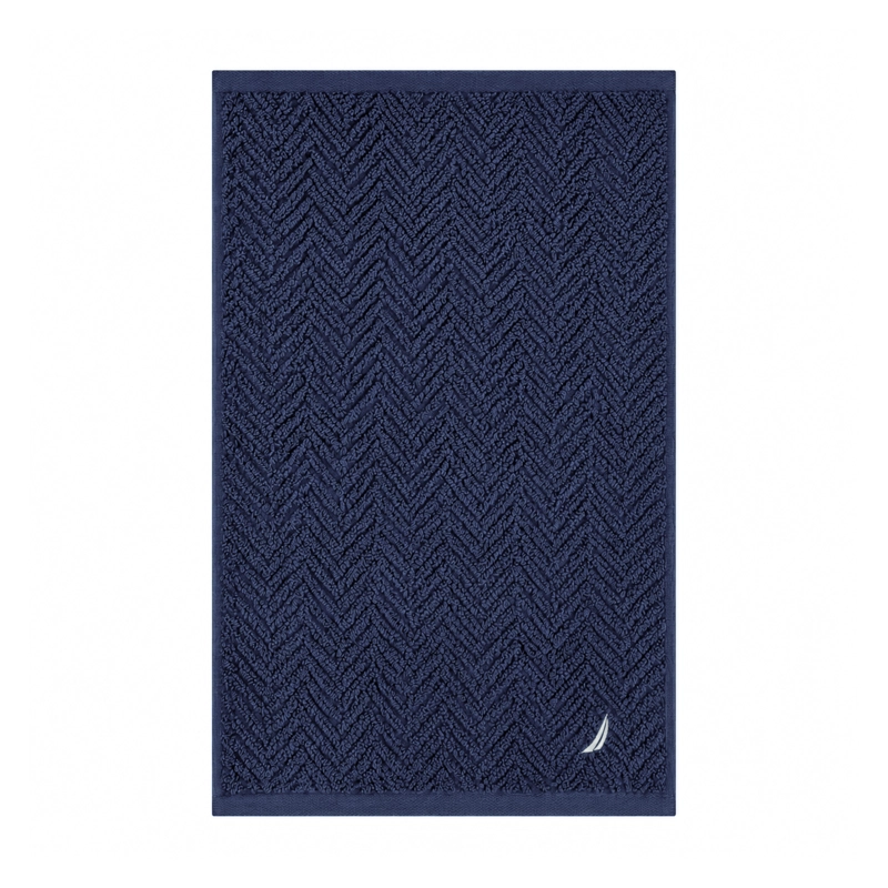 TOALLA DE CARA VIS NAUTICA 100% ALGODON 30X50CM PIELES SENSIBLES AZUL MARINO - 5