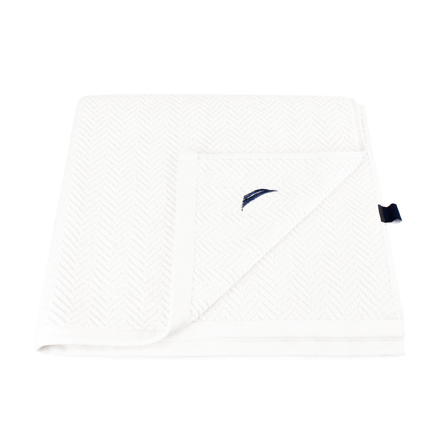 PACK 2 TOALLAS DE BAÑO VIS NAUTICA HOME 100% ALGODON SUAVE 76X137CM BLANCA - 3