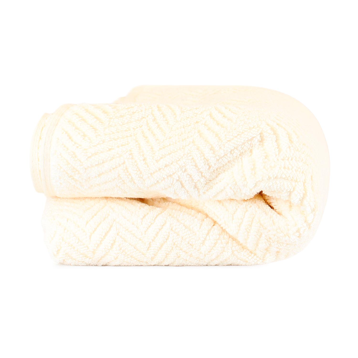 PACK 2 TOALLAS DE BAÑO VIS NAUTICA HOME 100% ALGODON SUAVE 76X137CM CREMA - 5