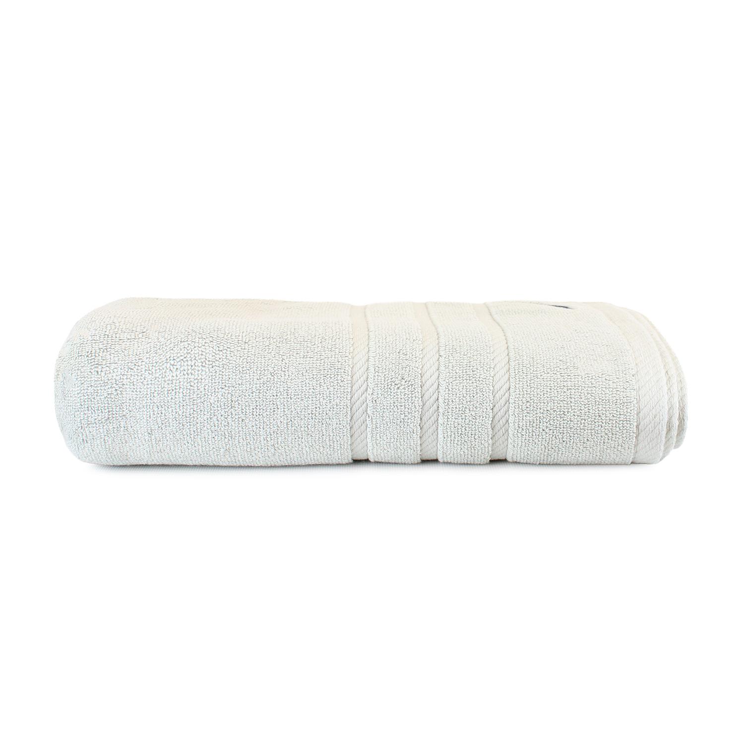 PACK 2 TOALLAS DE BAÑO NAUTICA HOME 100% ALGODON 76X137CM GRIS CLARO - 4