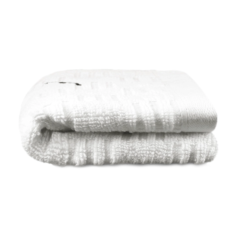 TOALLA DE CARA SAVOY NAUTICA 100% ALGODON 30X50CM HIPOALERGENICA BLANCA - 3