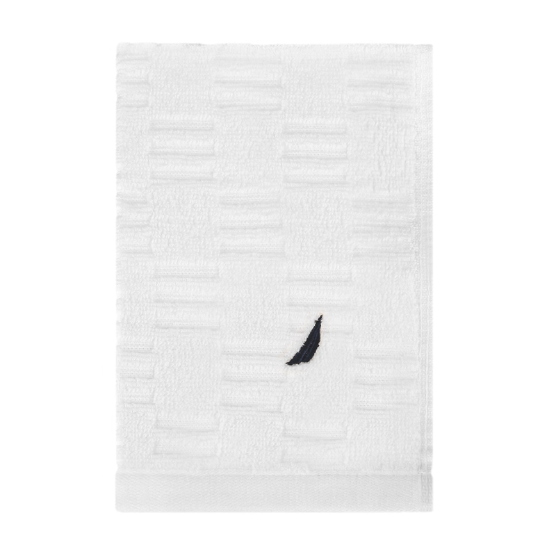 TOALLA DE CARA SAVOY NAUTICA 100% ALGODON 30X50CM HIPOALERGENICA BLANCA - 4